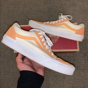 Orange Cream Vans